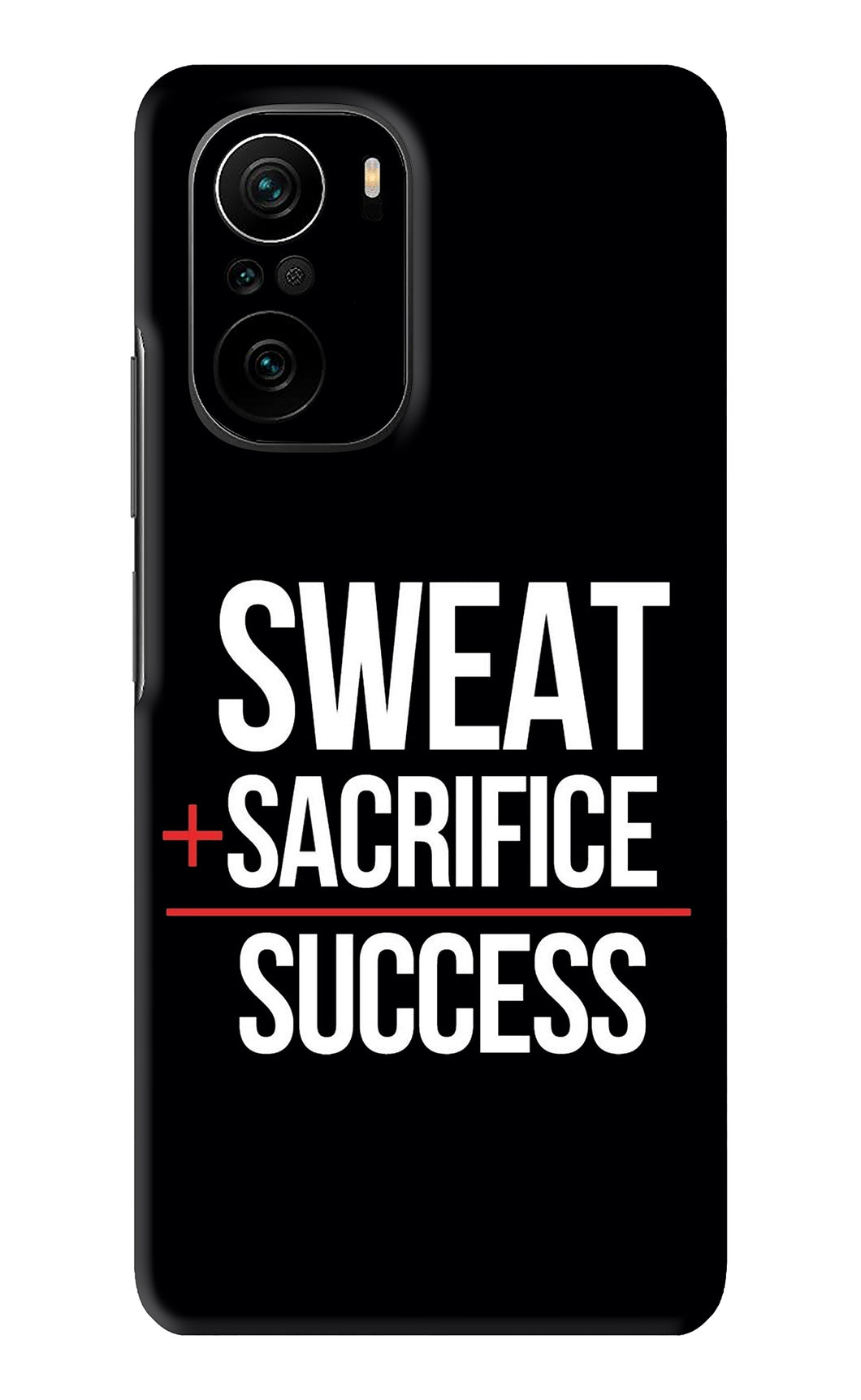 Sweat Sacrifice Success Xiaomi Mi 11X Back Skin Wrap
