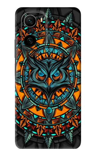 Angry Owl Art Xiaomi Mi 11X Back Skin Wrap