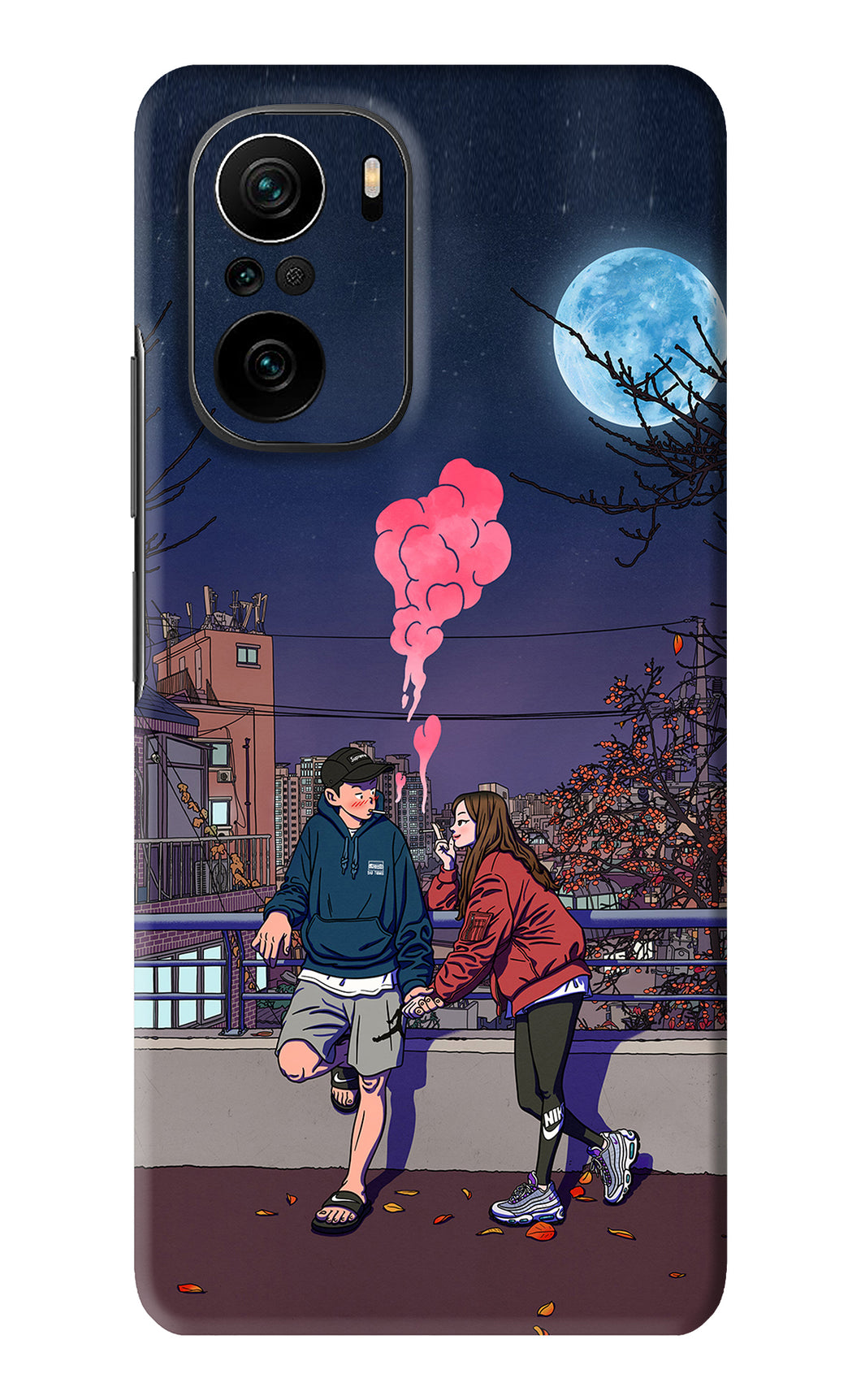 Chilling Couple Xiaomi Mi 11X Back Skin Wrap