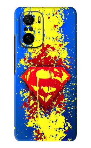 Superman logo Xiaomi Mi 11X Back Skin Wrap