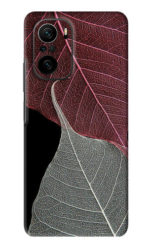 Leaf Pattern Xiaomi Mi 11X Back Skin Wrap