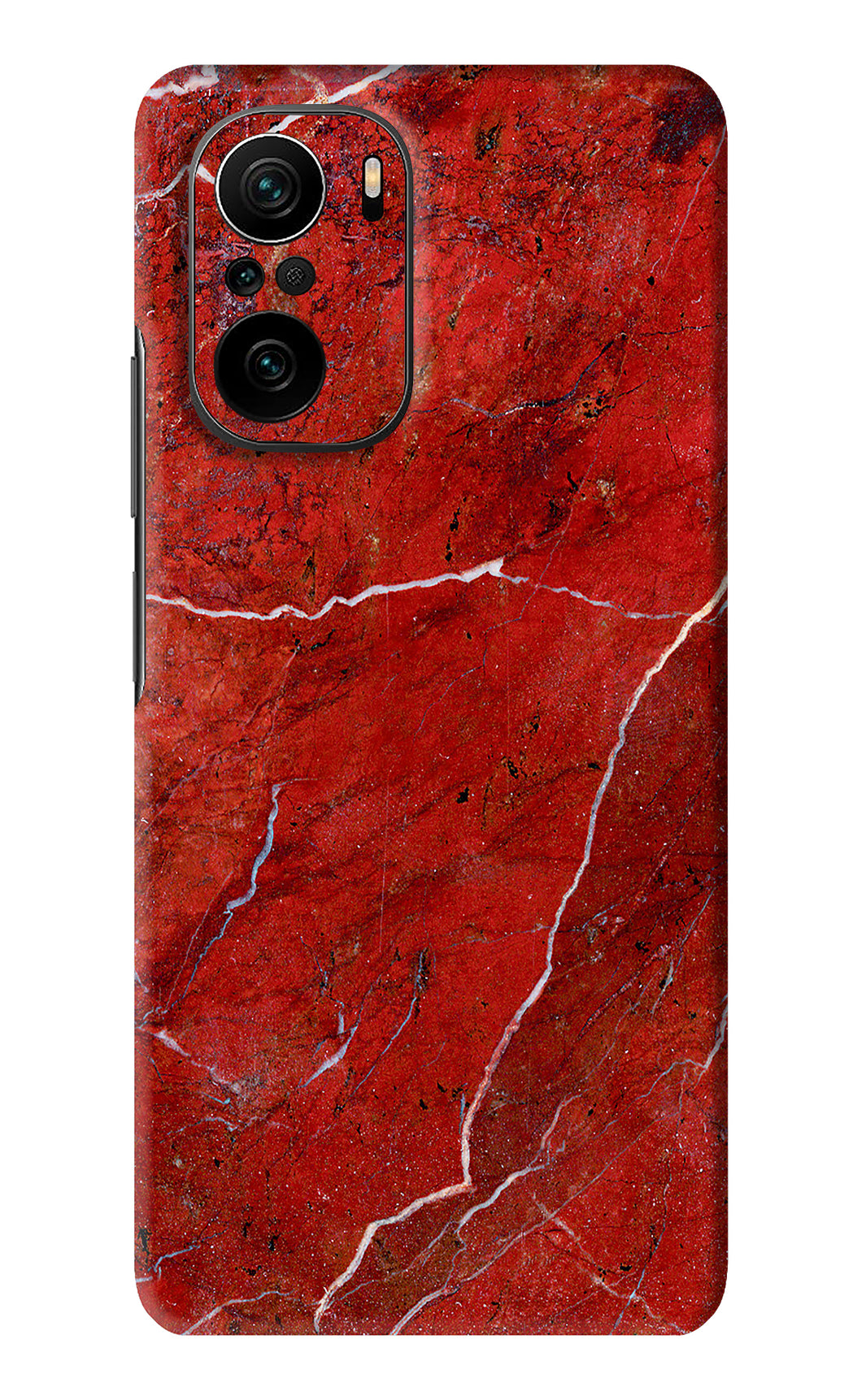 Red Marble Design Xiaomi Mi 11X Pro Back Skin Wrap