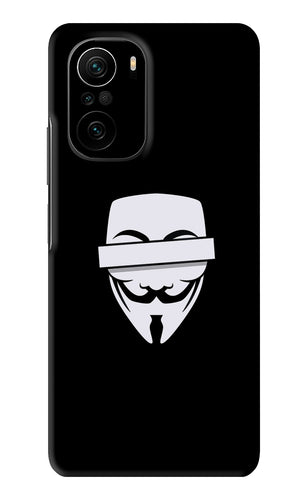 Anonymous Face Xiaomi Mi 11X Pro Back Skin Wrap