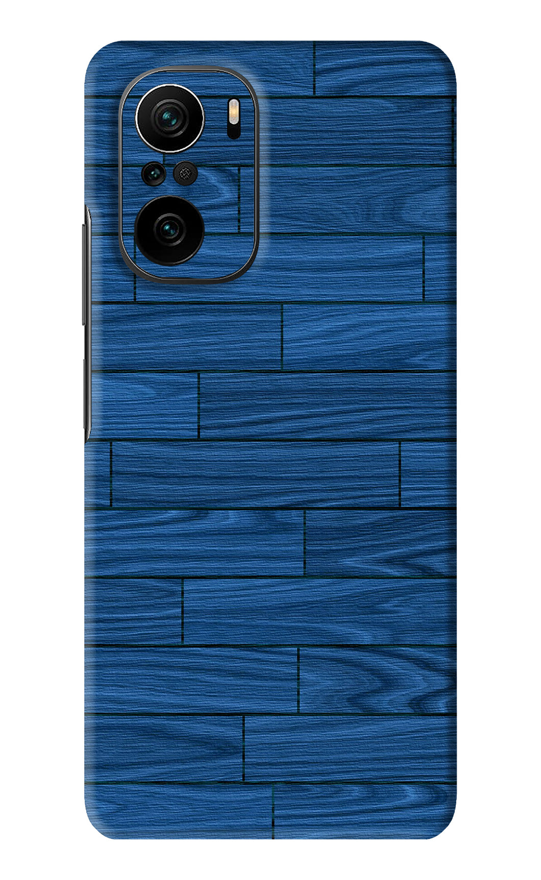 Blue Wooden Texture Xiaomi Mi 11X Pro Back Skin Wrap