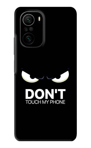 Don'T Touch My Phone Xiaomi Mi 11X Pro Back Skin Wrap