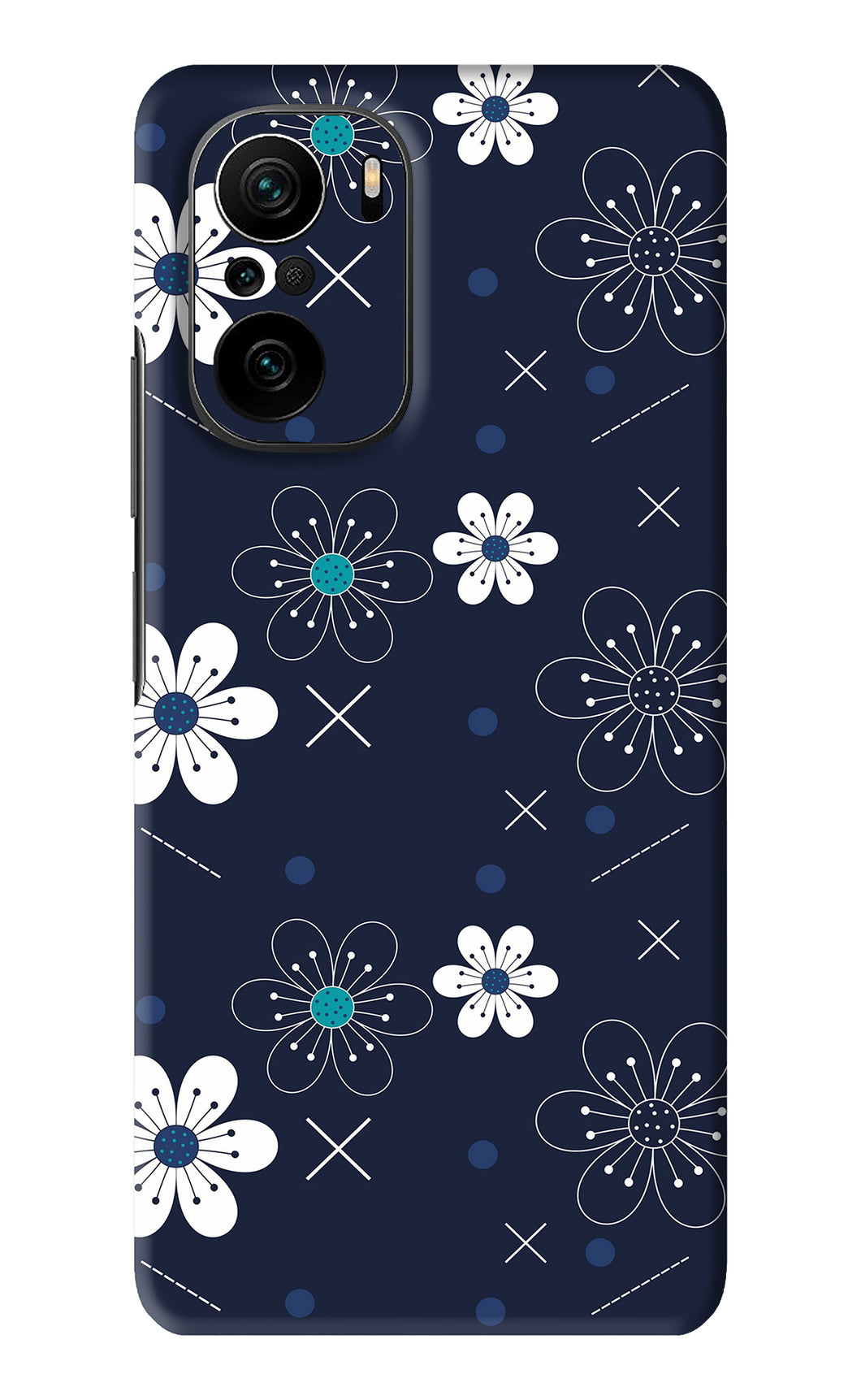 Flowers 4 Xiaomi Mi 11X Pro Back Skin Wrap