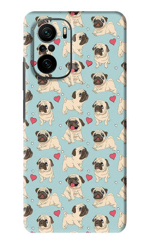 Pug Dog Xiaomi Mi 11X Pro Back Skin Wrap