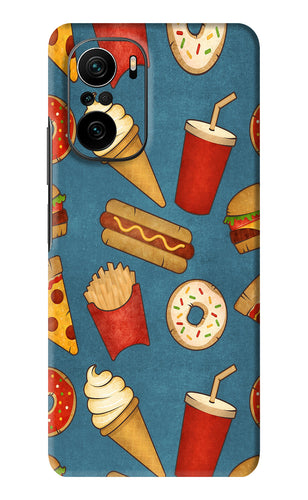 Foodie Xiaomi Mi 11X Pro Back Skin Wrap