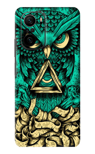 Green Owl Xiaomi Mi 11X Pro Back Skin Wrap