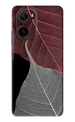 Leaf Pattern Xiaomi Mi 11X Pro Back Skin Wrap