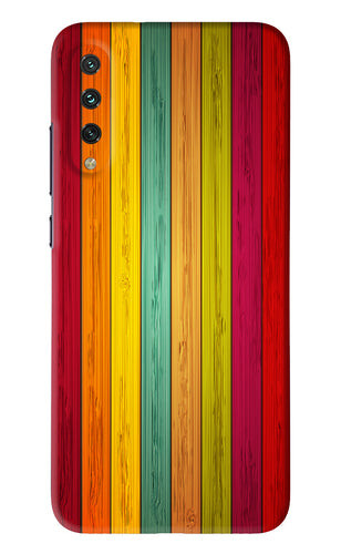Multicolor Wooden Xiaomi Mi A3 Back Skin Wrap