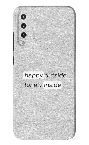 Happy Outside Lonely Inside Xiaomi Mi A3 Back Skin Wrap