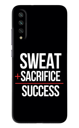 Sweat Sacrifice Success Xiaomi Mi A3 Back Skin Wrap