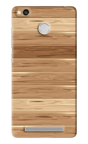 Wooden Vector Xiaomi Redmi 3S Prime Back Skin Wrap