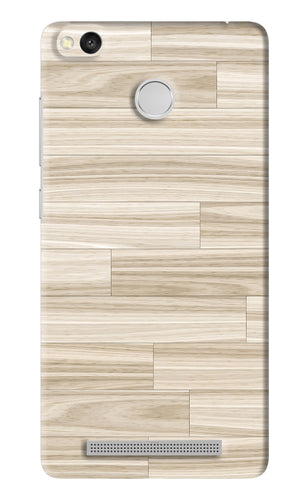 Wooden Art Texture Xiaomi Redmi 3S Prime Back Skin Wrap