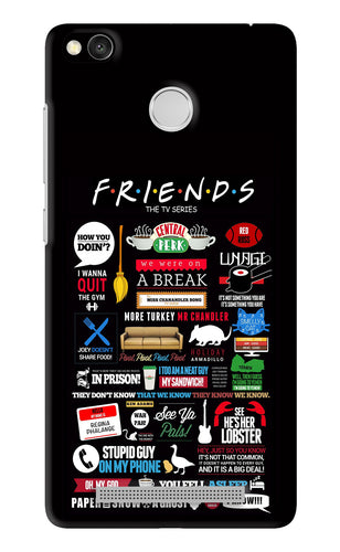 FRIENDS Xiaomi Redmi 3S Prime Back Skin Wrap