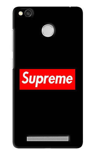 Supreme Xiaomi Redmi 3S Prime Back Skin Wrap