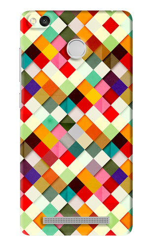 Geometric Abstract Colorful Xiaomi Redmi 3S Prime Back Skin Wrap