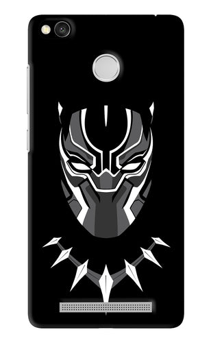 Black Panther Xiaomi Redmi 3S Prime Back Skin Wrap