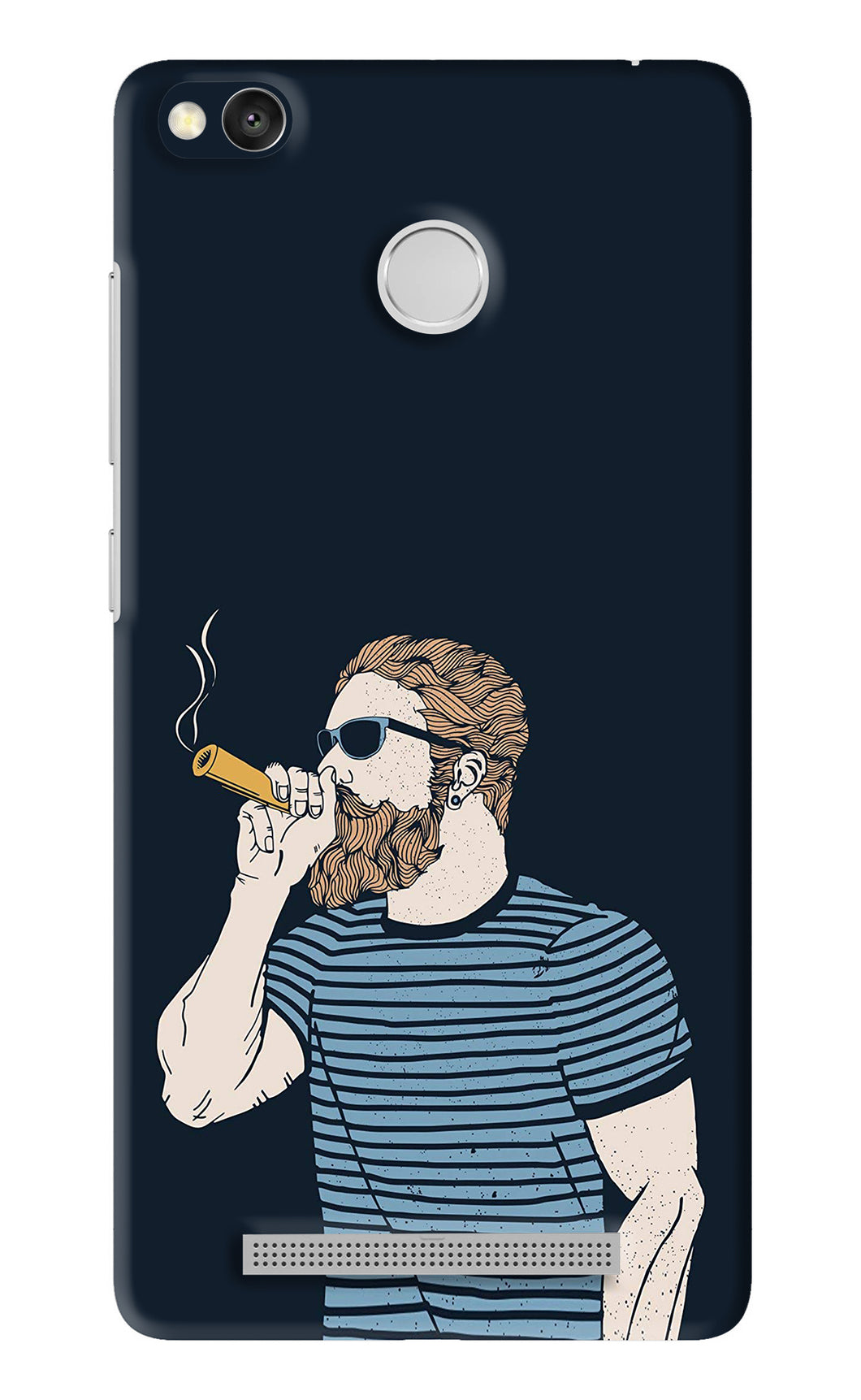 Smoking Xiaomi Redmi 3S Prime Back Skin Wrap