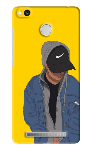 Nike Boy Xiaomi Redmi 3S Prime Back Skin Wrap