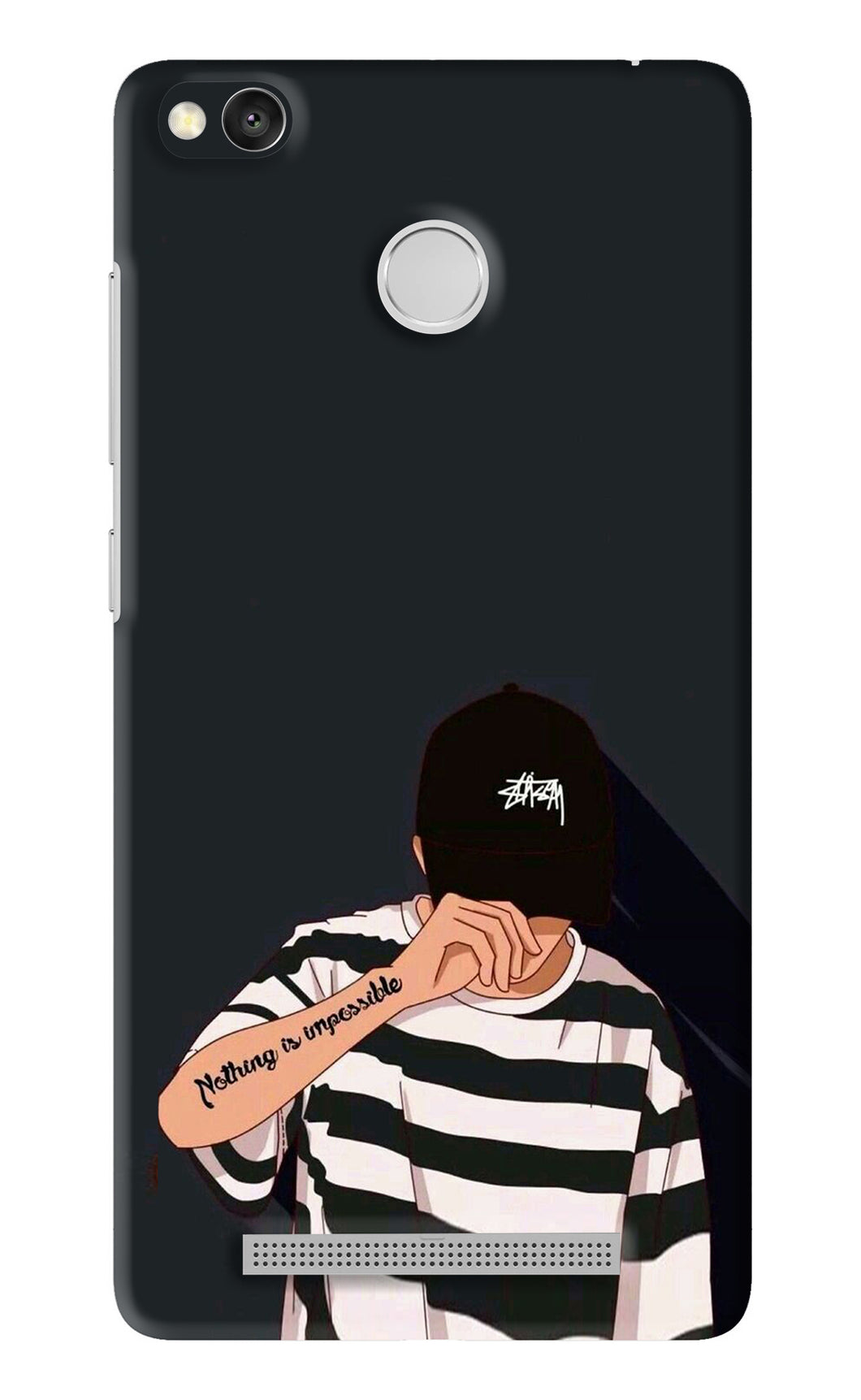 Aesthetic Boy Xiaomi Redmi 3S Prime Back Skin Wrap