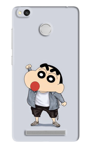 Shinchan Xiaomi Redmi 3S Prime Back Skin Wrap