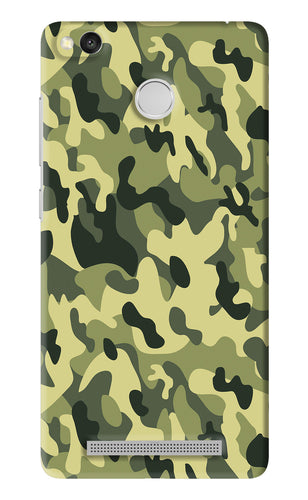 Camouflage Xiaomi Redmi 3S Prime Back Skin Wrap