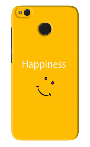 Happiness With Smiley Xiaomi Redmi 4 Back Skin Wrap