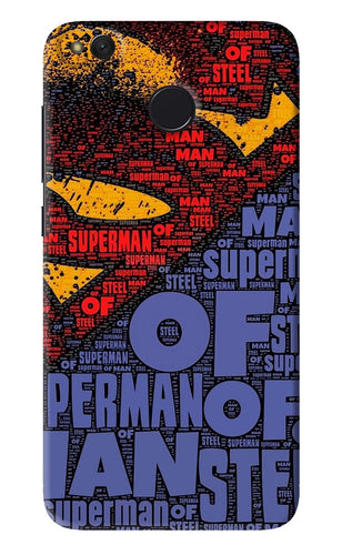 Superman Xiaomi Redmi 4 Back Skin Wrap