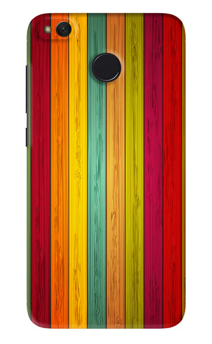 Multicolor Wooden Xiaomi Redmi 4 Back Skin Wrap