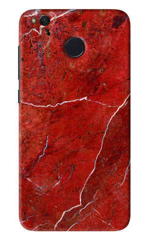 Red Marble Design Xiaomi Redmi 4 Back Skin Wrap