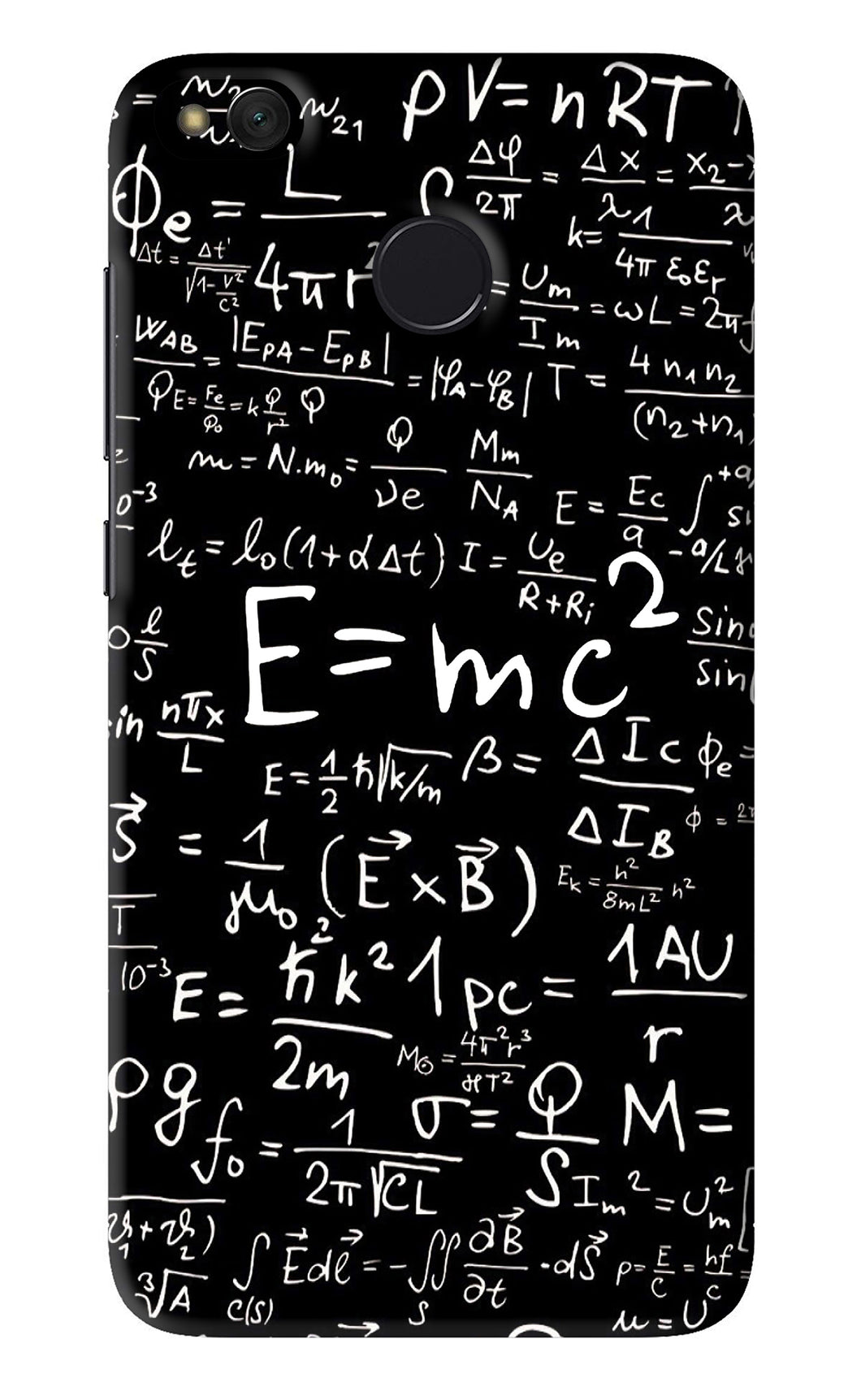 Physics Albert Einstein Formula Xiaomi Redmi 4 Back Skin Wrap