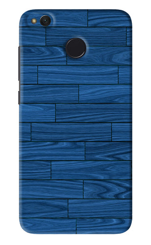 Blue Wooden Texture Xiaomi Redmi 4 Back Skin Wrap