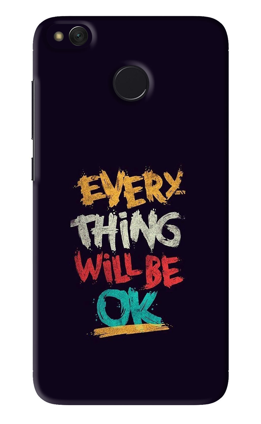 Everything Will Be Ok Xiaomi Redmi 4 Back Skin Wrap