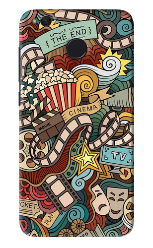 Cinema Abstract Xiaomi Redmi 4 Back Skin Wrap