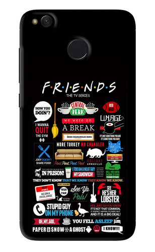 FRIENDS Xiaomi Redmi 4 Back Skin Wrap