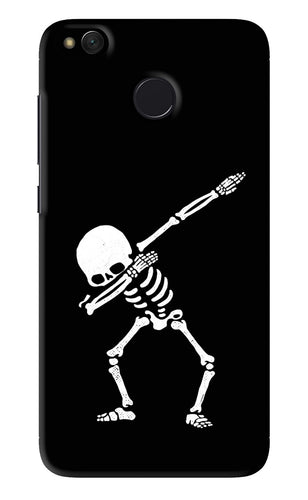 Dabbing Skeleton Art Xiaomi Redmi 4 Back Skin Wrap
