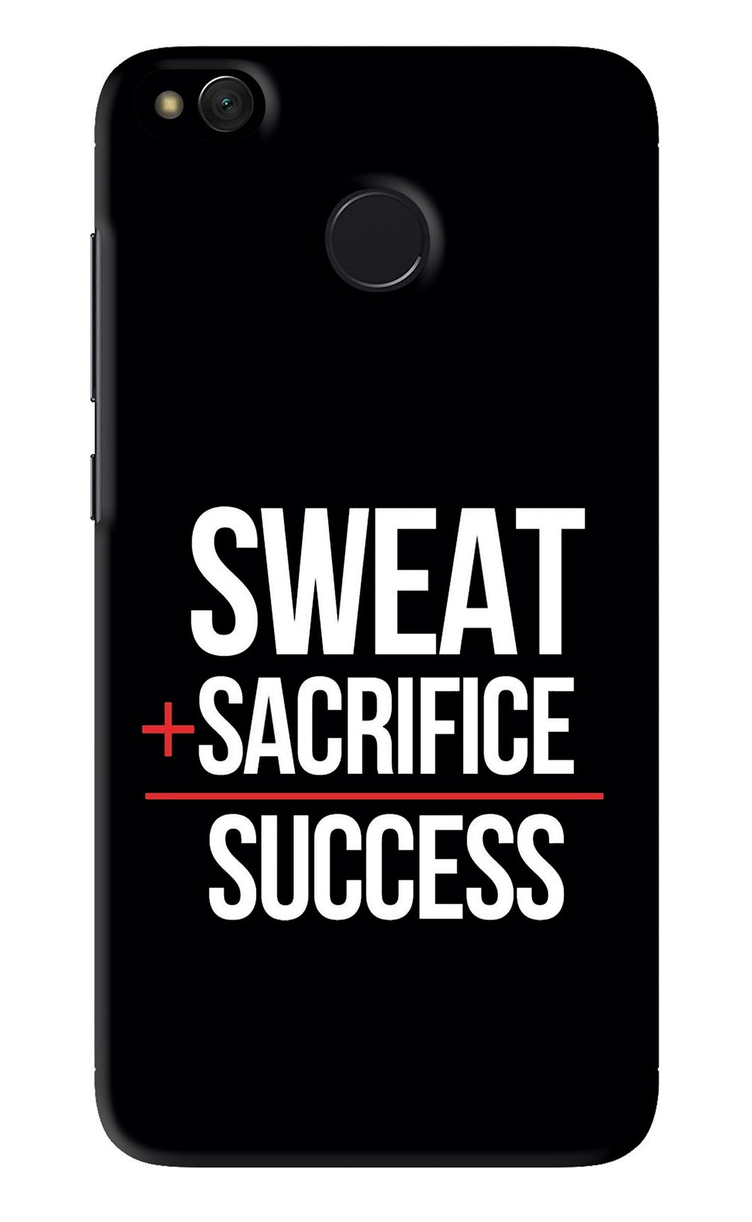 Sweat Sacrifice Success Xiaomi Redmi 4 Back Skin Wrap