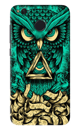 Green Owl Xiaomi Redmi 4 Back Skin Wrap