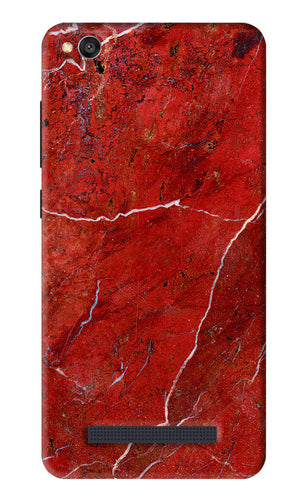 Red Marble Design Xiaomi Redmi 4A Back Skin Wrap