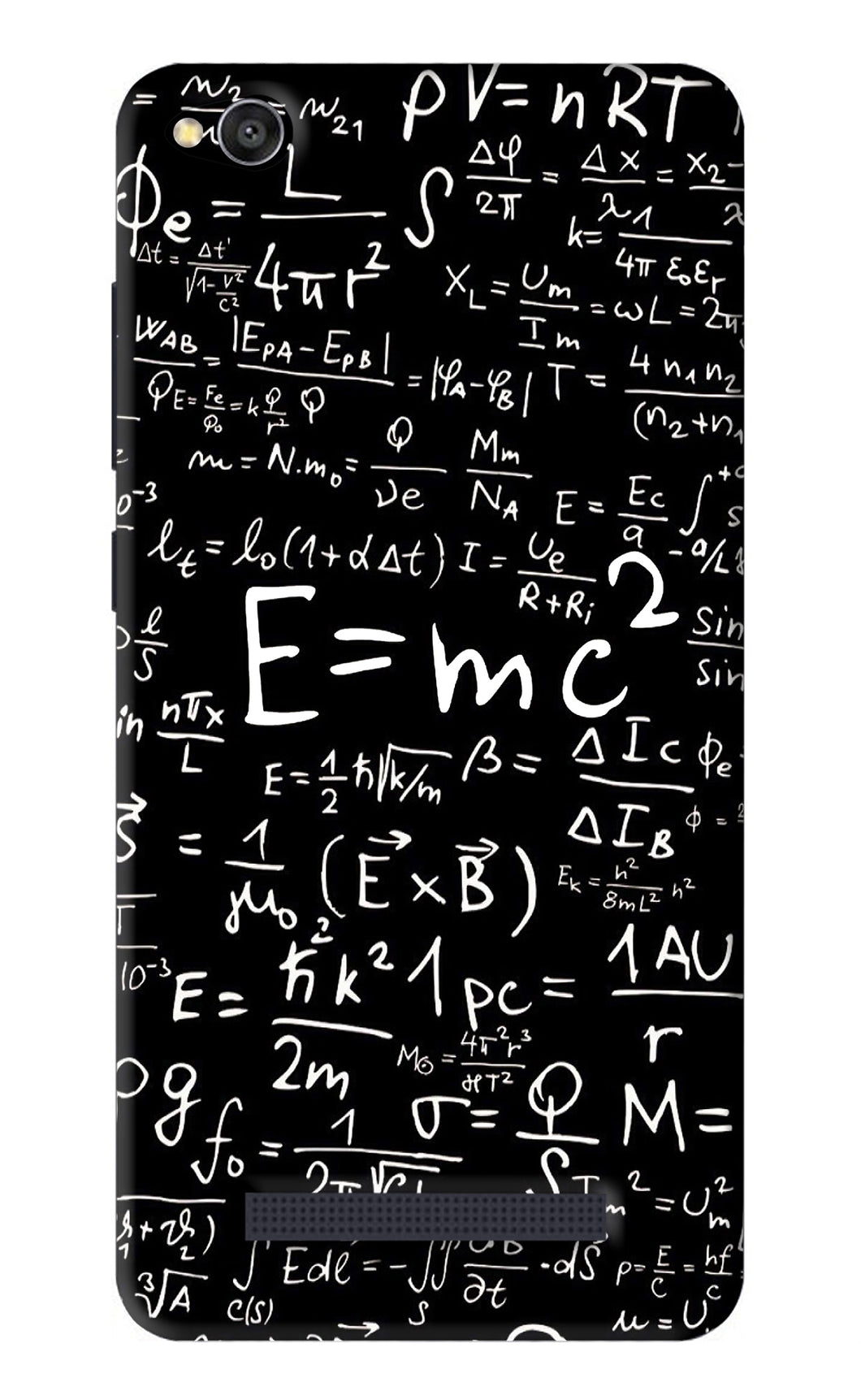 Physics Albert Einstein Formula Xiaomi Redmi 4A Back Skin Wrap