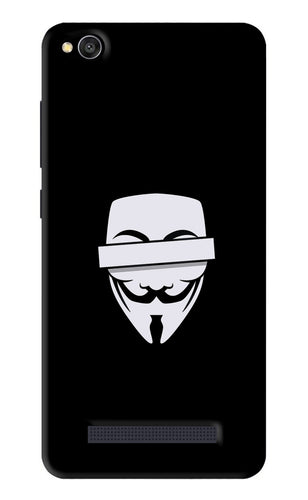 Anonymous Face Xiaomi Redmi 4A Back Skin Wrap