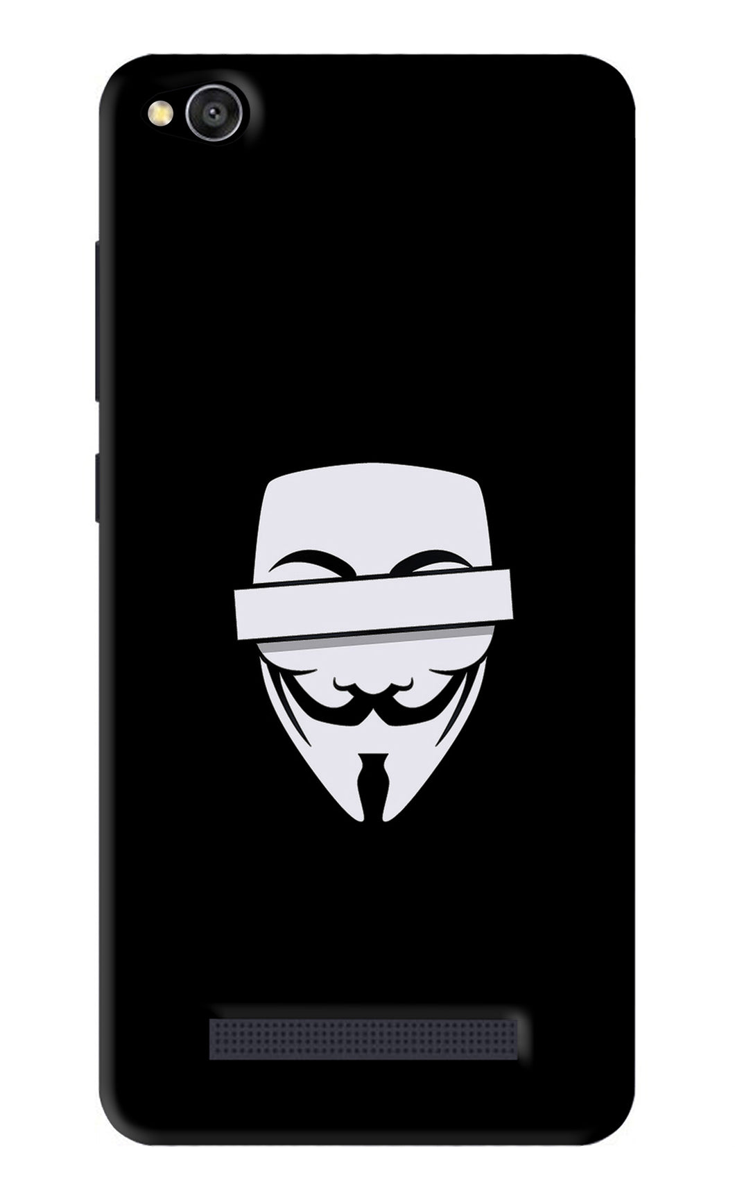 Anonymous Face Xiaomi Redmi 4A Back Skin Wrap