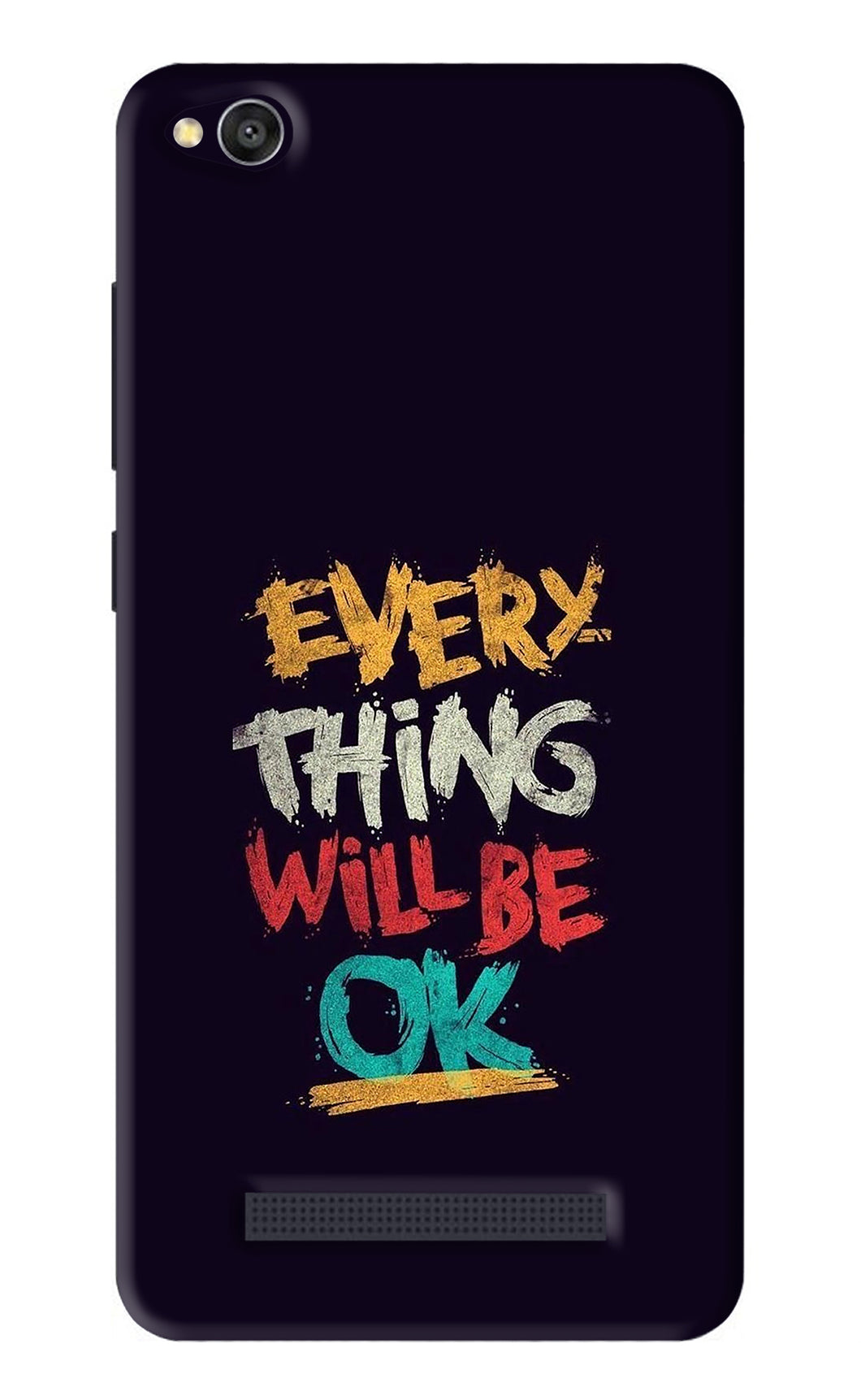 Everything Will Be Ok Xiaomi Redmi 4A Back Skin Wrap