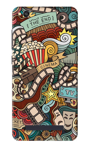 Cinema Abstract Xiaomi Redmi 4A Back Skin Wrap