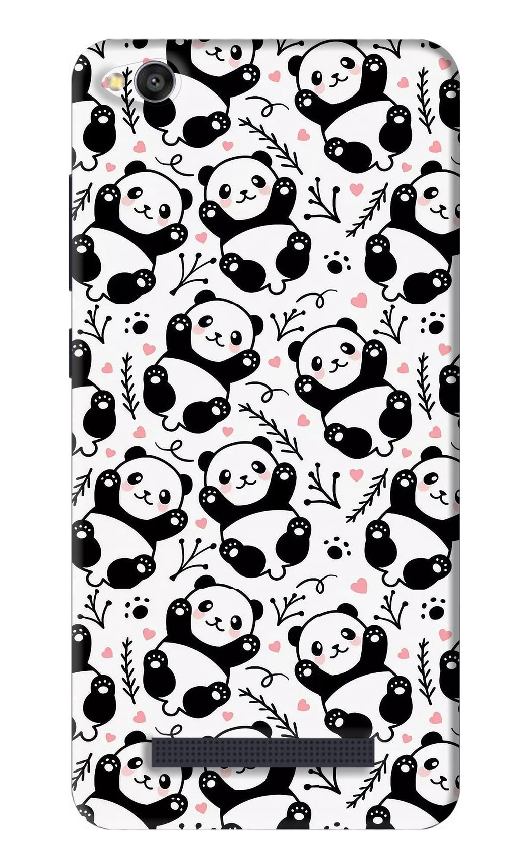 Cute Panda Xiaomi Redmi 4A Back Skin Wrap