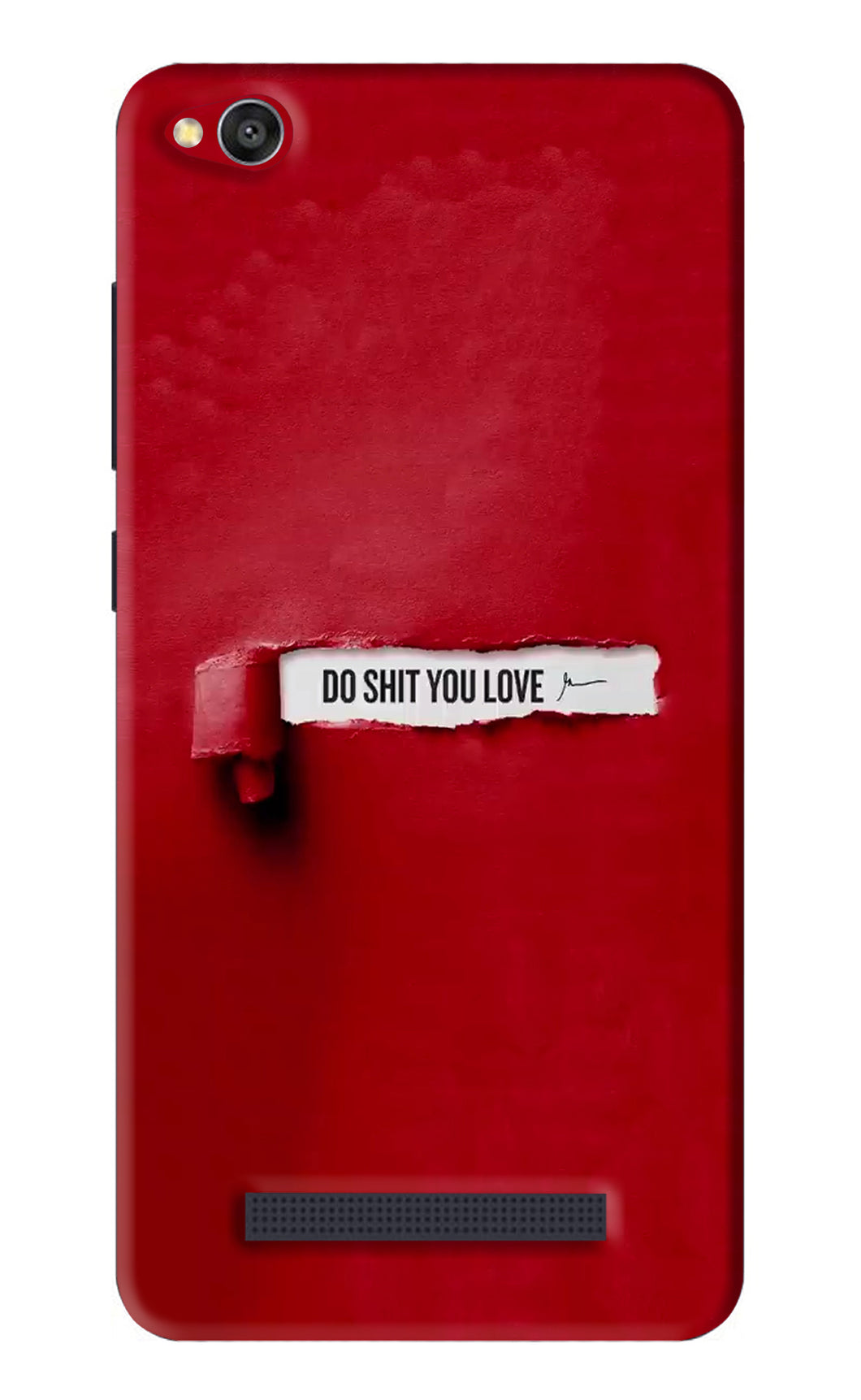 Do Shit You Love Xiaomi Redmi 4A Back Skin Wrap