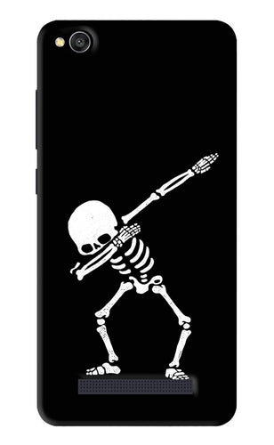Dabbing Skeleton Art Xiaomi Redmi 4A Back Skin Wrap