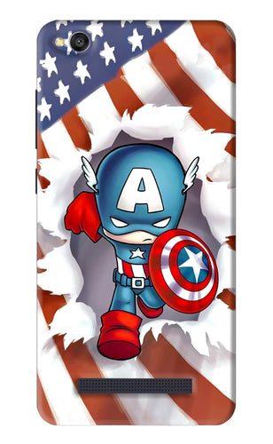 Captain America Xiaomi Redmi 4A Back Skin Wrap